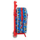 Maternal roller backpack Spiderman Go Hero Red 28 CM Trolley high-end