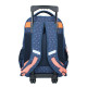 Roller backpack Horse Milky Kiss Love Ride Navy 45 CM - 1 Cpt