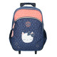 Mochila enrollable Horse Milky Kiss Love Ride Navy 45 CM - 1 Cpt