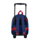 Spiderman Web Head 3D 31 CM roller backpack