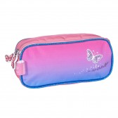 Trousse rectangulaire KIP GIRL 22 CM - 2 Cpt