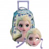 Sac &agrave; Dos &agrave; Roulettes Elsa Reine des Neiges avec Masque 46 CM
