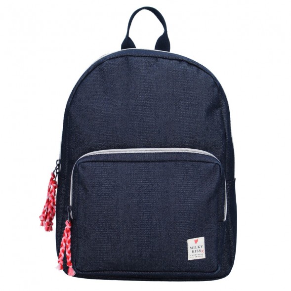 Blaue Meerjungfrau Milch Kuss 34 CM Kindergarten Rucksack