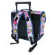 Black Emoji 38 CM Top Of Range Wheeled Bag