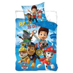 Funda nórdica de adorno Pat Patrouille Squad 140x200 cm y Funda de almohada