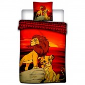 Adornment duvet cover The Lion King Disney 140x200 cm and Pillowcase