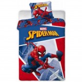 Spiderman Mikrofaser Bettbezug 140x200 cm mit Kissenbezug