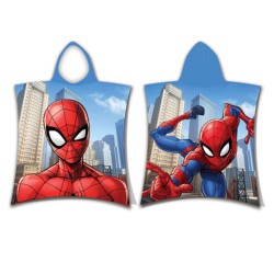 Poncho Spiderman Jump - Terry Handtuch