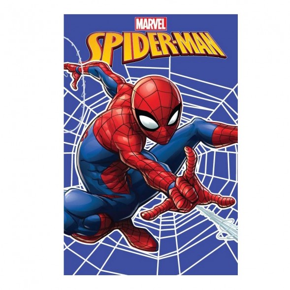 Plaid Spiderman Web 100 x 150 cm - Couverture polaire