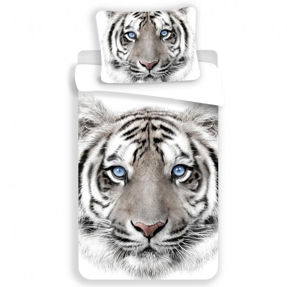 Set Papeterie Tigre Blanc