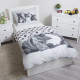 Verzierung Baumwoll-Bettbezug Tiger White 140x200 cm und Kissenbezug