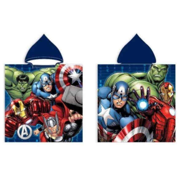 Poncho de baño con capucha de Avengers Marvel