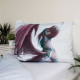 Dragons 140x200 cm cotton duvet cover with pillow taie