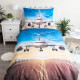 Game Over 140x200 cm cotton duvet cover and pillowcase