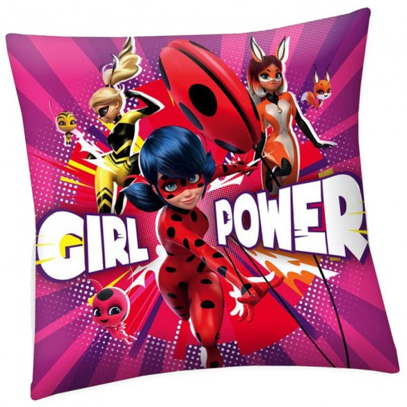 Cushion Miraculous Ladybug Girl Power 40 CM