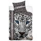 Lion 140x200 cm cotton duvet cover and pillow taie