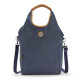 Bolso de hombro Kipling Violet S Silky Blue 28 CM 