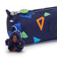 Pencil case Kipling Freedom True Blue 22 CM - KIT