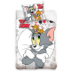 Adornment cotton duvet cover Tom and Jerry 140x200 cm and pillowcase