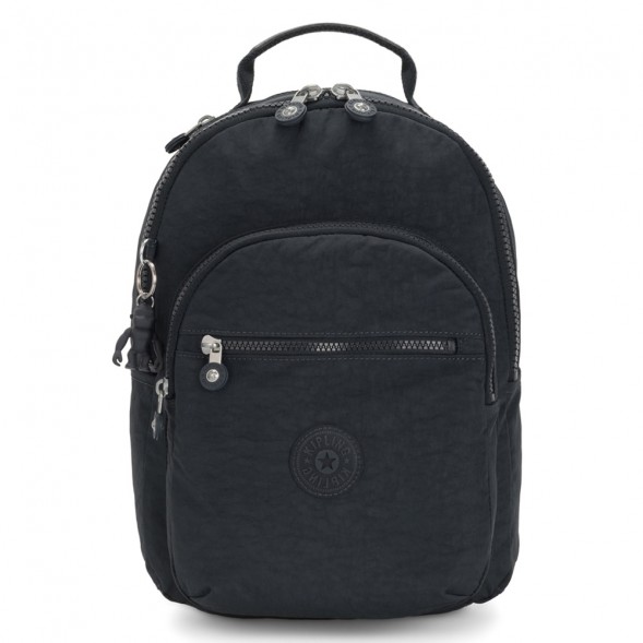 Kipling Seoul Go Extra Large Laptop Backpack Black Tonal