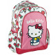 Backpack with wheels Hello Kitty Tulipe 45 CM - High-end satchel