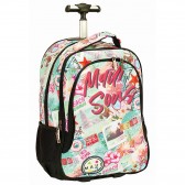Backpack with wheels Maui & Sons Beach Polaroid 48 CM - Satchel