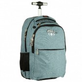 Backpack with wheels No Fear light green 48 CM - Satchel