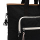 Sac à dos Kipling SIA Black Tan Combo - 38 CM Haut de Gamme