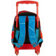 Sac à dos à roulettes maternelle Spiderman Blue 30 CM - Cartable