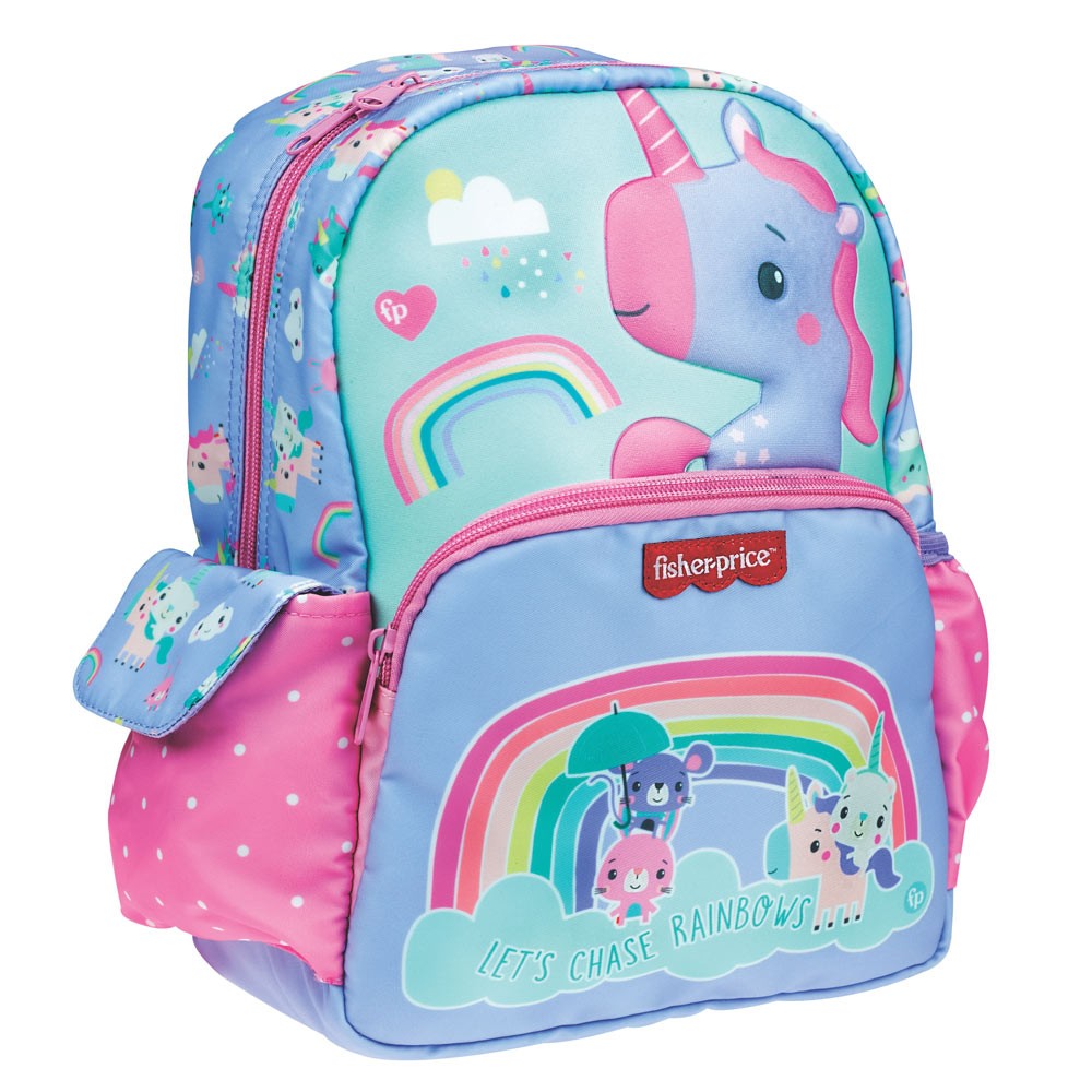 Buy FanovoPink Rainbow Unicorn Backpack, Cute Toddler Backpack Waterproof  Mini Travel Bag for Girls Kids Online at desertcartINDIA