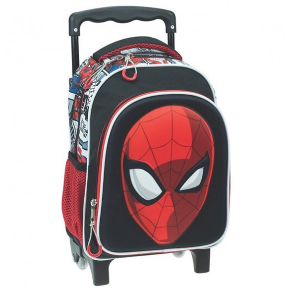 Spiderman Maternal 30 CM Mochila con ruedas - Trolley Satchel