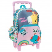 Backpack with wheels maternal Giraffe Fisher Price 30 CM