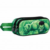 Trousse Hulk Avengers 3D 22 CM - 2 Cpt