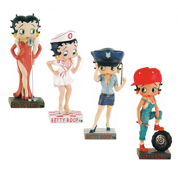 Set van 8 Betty Boop Collectie Betty Boop Show Figuren - Serie (1-11)