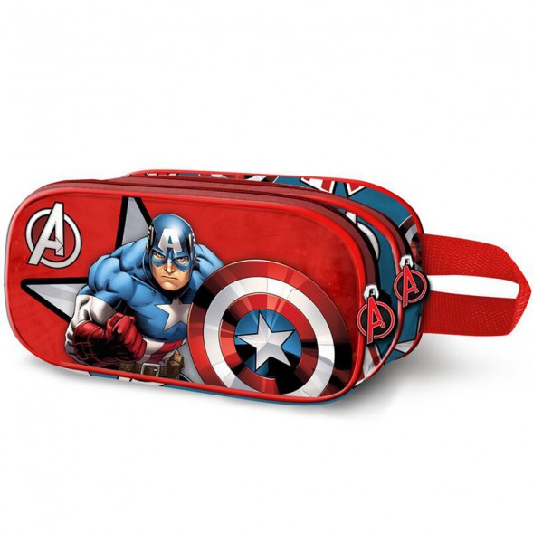 Trousse Captain America 3D 22 CM - Avengers