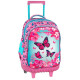 Butterfly Must 45 CM Trolley Zaino con ruote di fascia alta