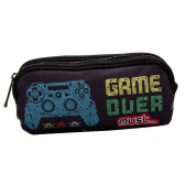 Trousse rectangulaire Must Game Over 21 CM - 2 Cpt