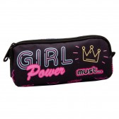 Trousse rectangulaire Must Girl Power 21 CM - 2 Cpt