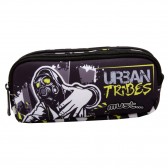 Trousse rectangulaire Must Urban Tribes 21 CM - 2 Cpt