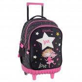 Wheeled backpack Must Star Love 45 CM Trolley