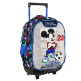 Backpack with wheels Mickey Football 45 CM High-end
