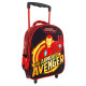 Sac à dos à roulettes maternelle Avengers Iron Man 31 CM Trolley
