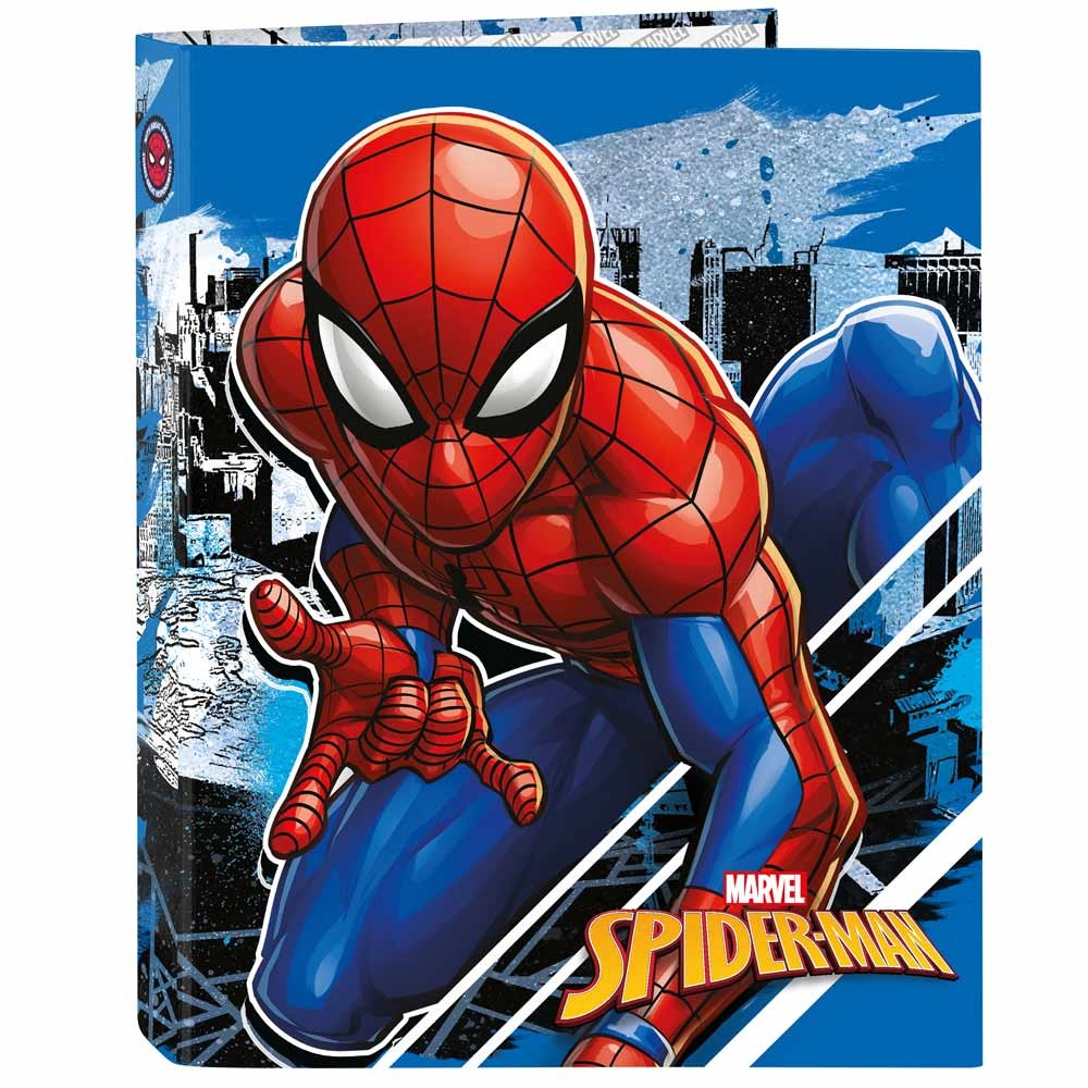 Binder A4 Spiderman Edificio Marvel 33 CM