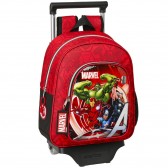 Backpack with wheels Kindergarten Hot Wheels Urban 33 CM Trolley High-end