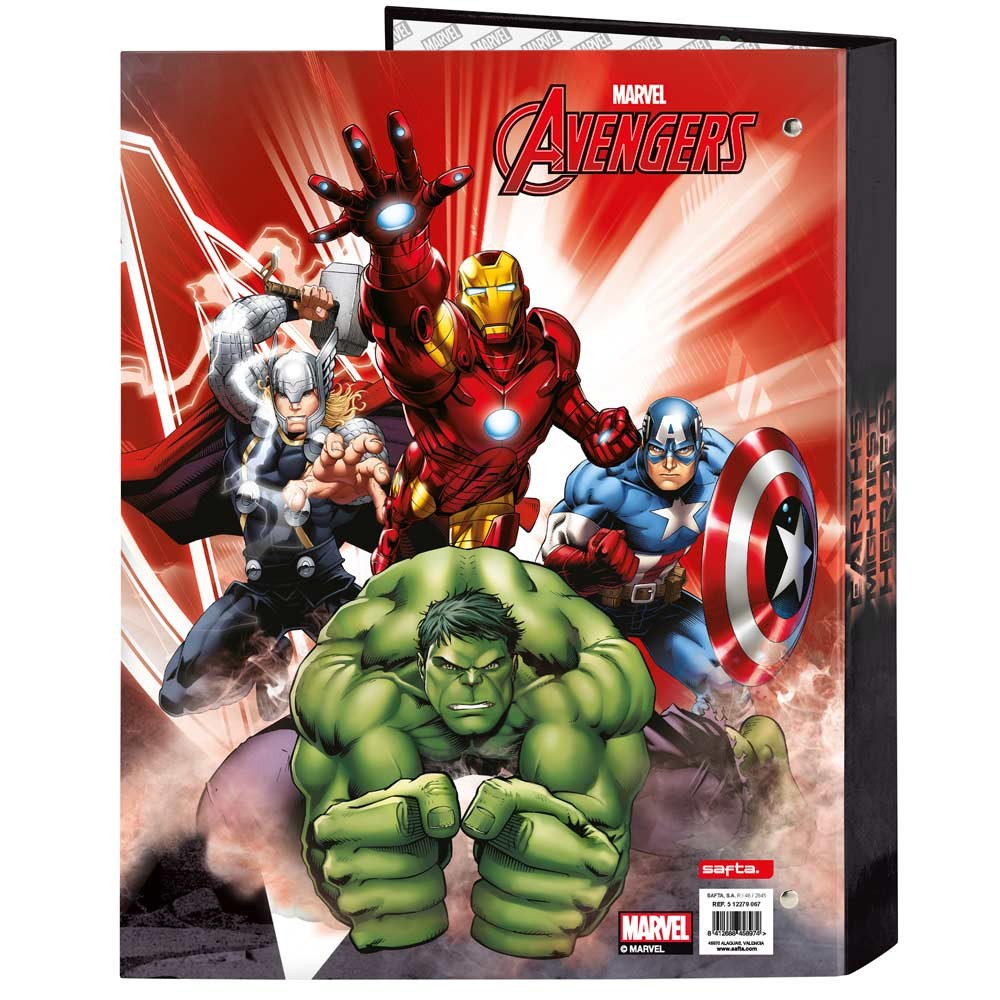 Grupo Erik - Classeur A4 4 Anneaux - Marvel Les Avengers