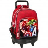 Roller Backpack Avengers Heroes VS Thanos 45 CM Trolley - 2 Cpt