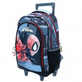 Zaino spiderman 44 CM Trolley Marvel con ruote