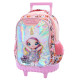 Backpack with wheels Girl Balloon Must 45 CM Trolley High-end
