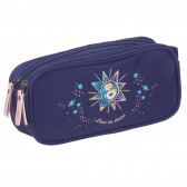 Rechteckige Set Love Schmetterling Rose 22 CM - 2 Fächer