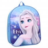 Sac à dos maternelle La reine des neiges 2 Elsa 3D 32 CM - Cartable Frozen